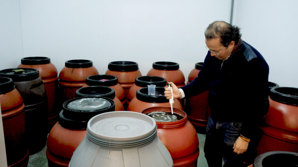 nicola solinas in laboratorio