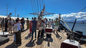 L'Amerigo Vespucci torna a Cagliari e la città riabbraccia la "Signora dei Mari" 2 6d102ba8 865e 4e5f 8469 d3ca0ca971d2 1