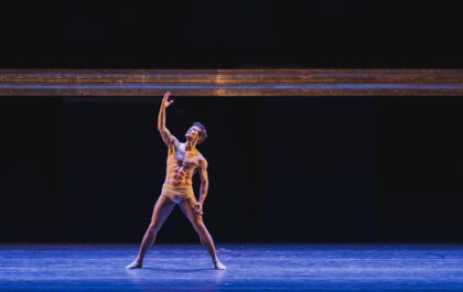 Roberto Bolle in Caravaggio foto Michele Monasta